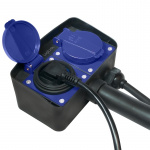 LogiLink Grenuttak 2-veis med jordspyd Utendørs bruk 2m