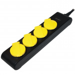 LogiLink 4-veis utendørs strømuttak IP44