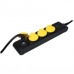 LogiLink 4-veis utendørs strømuttak IP44