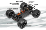 HPI Bullet MT Flux 4WD elektrisk stadionlastebil i skala 1:10