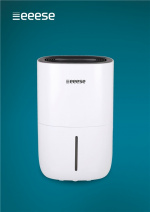 Adam - avfuktare 100m2, 44dB, wifi - Google Home, timer, 2 hastigheter, torkfunktion