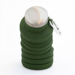 Orrefors Hunting Vannflaske Silikon, Mørkegrønn, 500 ml Orrefors Hunting Vannflaske Silikon, Mørkegrønn, 500 ml