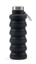 Orrefors Hunting Vannflaske i silikon, svart, 500 ml Orrefors Hunting Vannflaske i silikon, svart, 500 ml