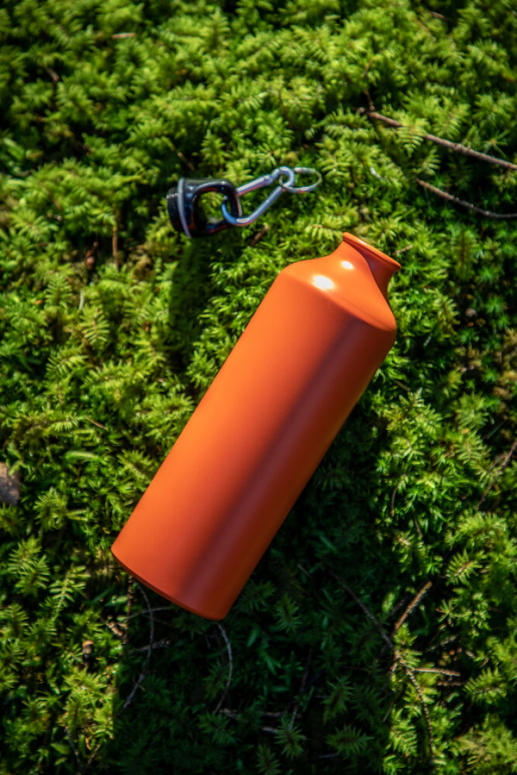 Orrefors Hunting Aluminiumsflaske, mørkegrønn