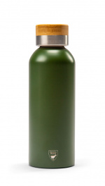 Orrefors Hunting Termoflaske med bambuslokk, Mørkegrønn Orrefors Hunting Termoflaske med bambuslokk, Mørkegrønn