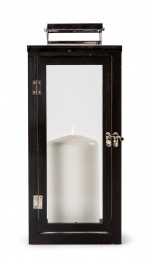 Orrefors Jernverk Lykt i furu, 40 cm, Svart Orrefors Jernverk Lykt i furu, 40 cm, Svart