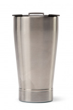 Orrefors Jernverk Vakuumisolert krus med flaskeåpner, stål Orrefors Jernverk Vakuumisolert krus med flaskeåpner, stål