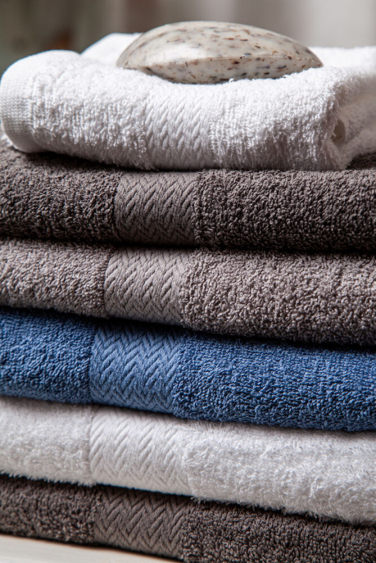 Queen Anne Frotté 420g, 30x50 cm, Svart Queen Anne Frotté 420g, 30x50 cm, Svart