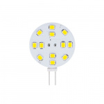 Forever Light LED-lampe G4, rund, 2W, 12V, 6000k, 180lm Forever Light LED-lampe G4, rund, 2W, 12V, 6000k, 180lm