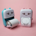 Maxlife MXTP-100 Thermal Printer - bærbar miniskriver med Bluetooth, rosa  Maxlife MXTP-100 Thermal Printer - bærbar miniskriver med Bluetooth, rosa