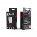 Maxlife MXTC-06 - PD QC vegglader 1x USB-C, 1x USB, 30W, hvit