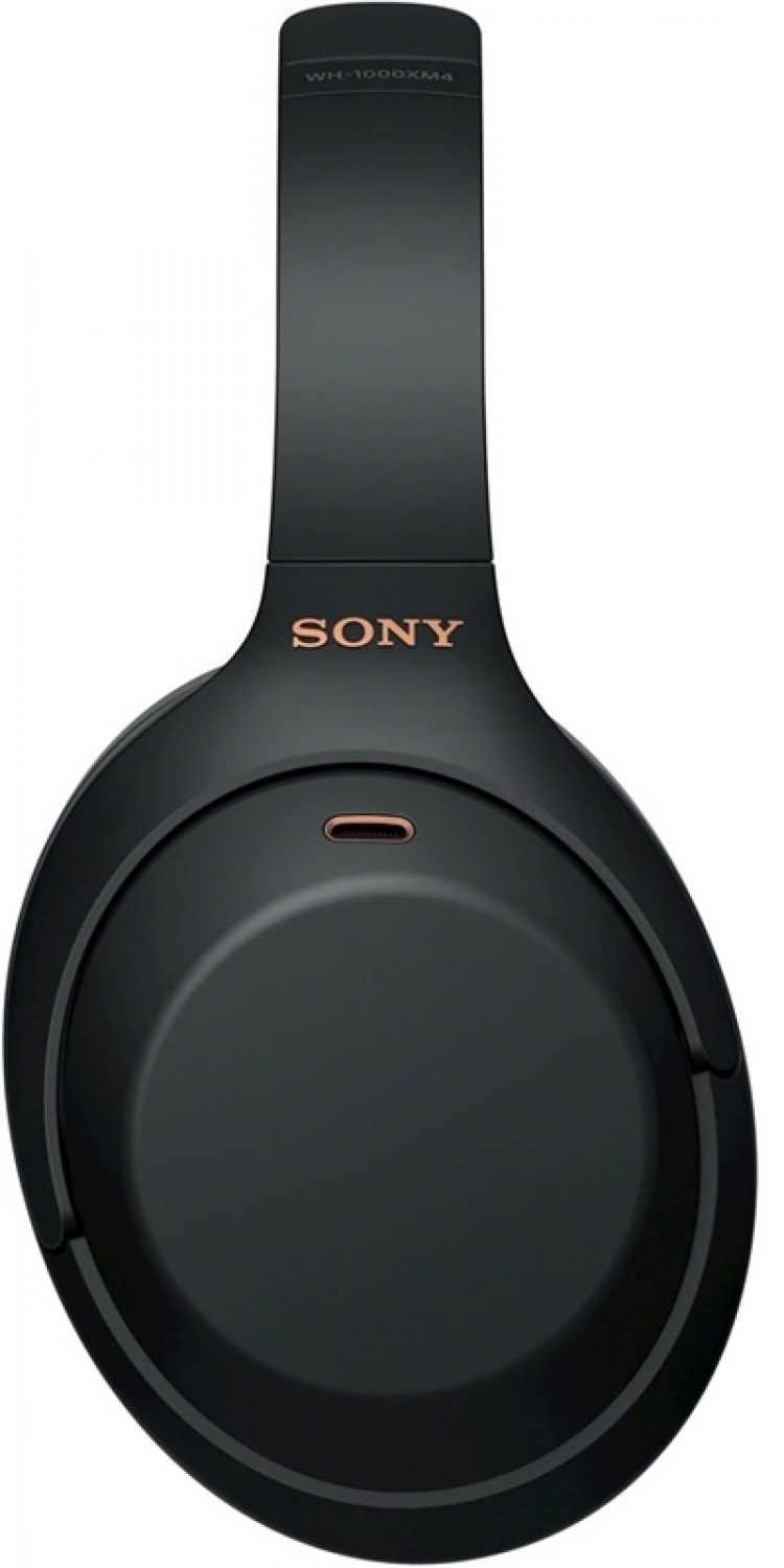 Sony WH-1000XM4 støyreduserende trådløse hodetelefoner, svart Sony WH-1000XM4 støyreduserende trådløse hodetelefoner, svart