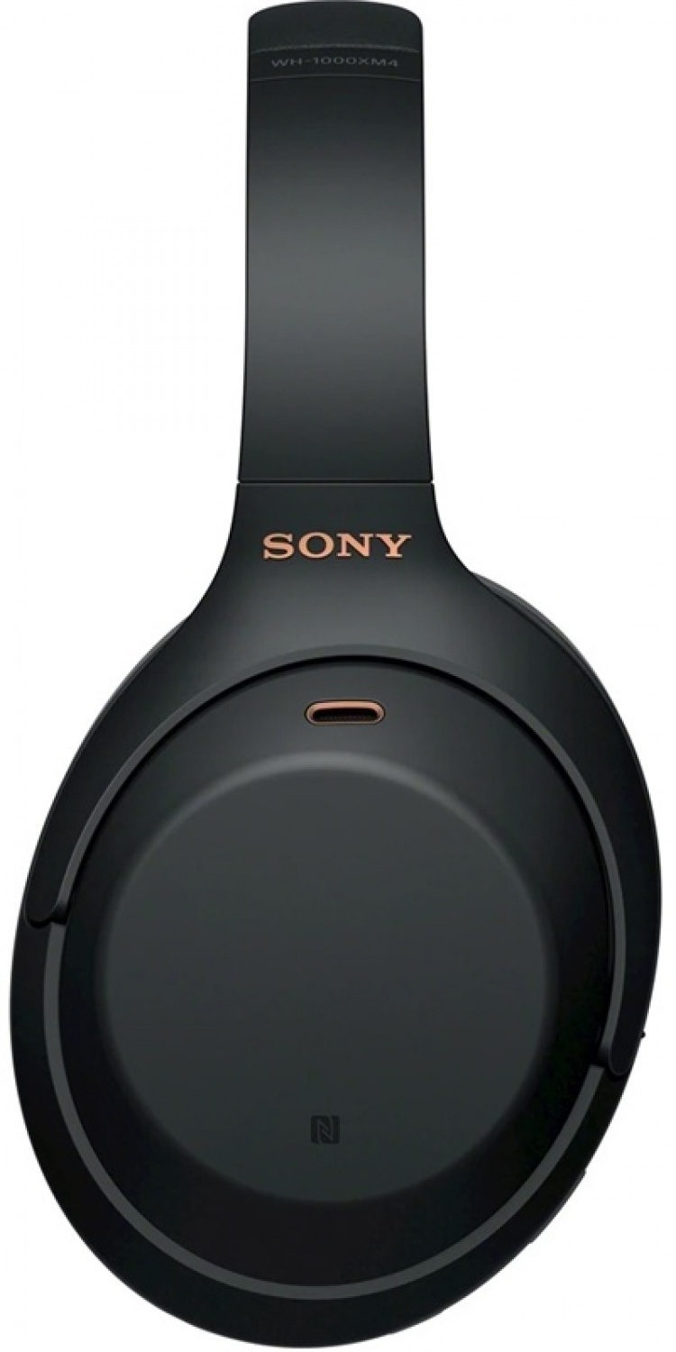 Sony WH-1000XM4 støyreduserende trådløse hodetelefoner, svart Sony WH-1000XM4 støyreduserende trådløse hodetelefoner, svart