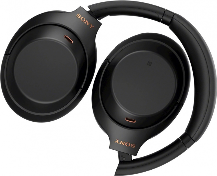 Sony WH-1000XM4 støyreduserende trådløse hodetelefoner, svart Sony WH-1000XM4 støyreduserende trådløse hodetelefoner, svart