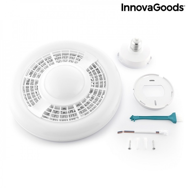 InnovaGoods Anti-Mosquito Light for både tak- og veggmontering