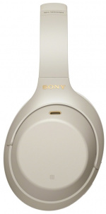 Sony WH-1000XM4 Støyreduserende trådløse hodetelefoner, sølv Sony WH-1000XM4 Støyreduserende trådløse hodetelefoner, sølv