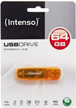 Intenso 64 GB Rainbow Line USB-minnepinne Intenso 64 GB Rainbow Line USB-minnepinne