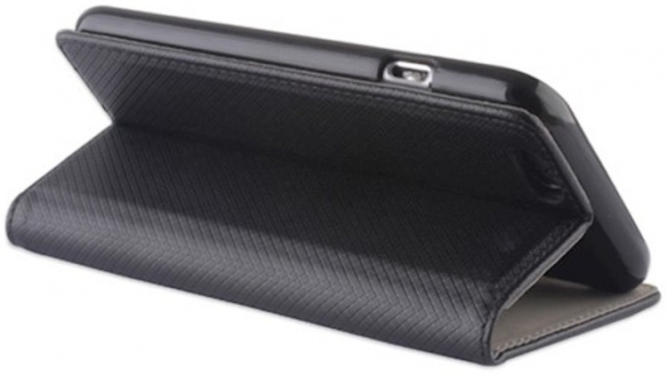 Smart deksel med magnetisk lukking for iPhone 13 Pro, Svart Smart deksel med magnetisk lukking for iPhone 13 Pro, Svart