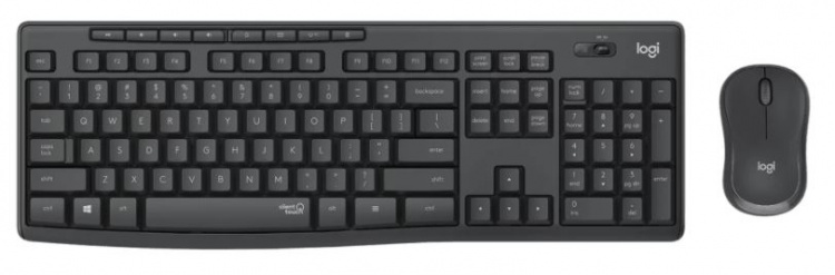 Logitech MK295 Lydløs trådløs kombo - GRAPHITE NORDIC Logitech MK295 Lydløs trådløs kombo - GRAPHITE NORDIC