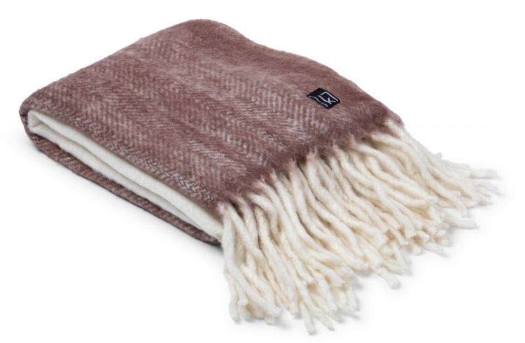 Kosta Linnewäfveri Ullpledd, Burgunder