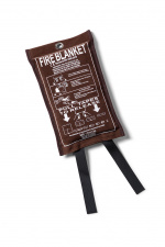 Kosta Linnewäfveri Brannteppe semsket skinn, brun