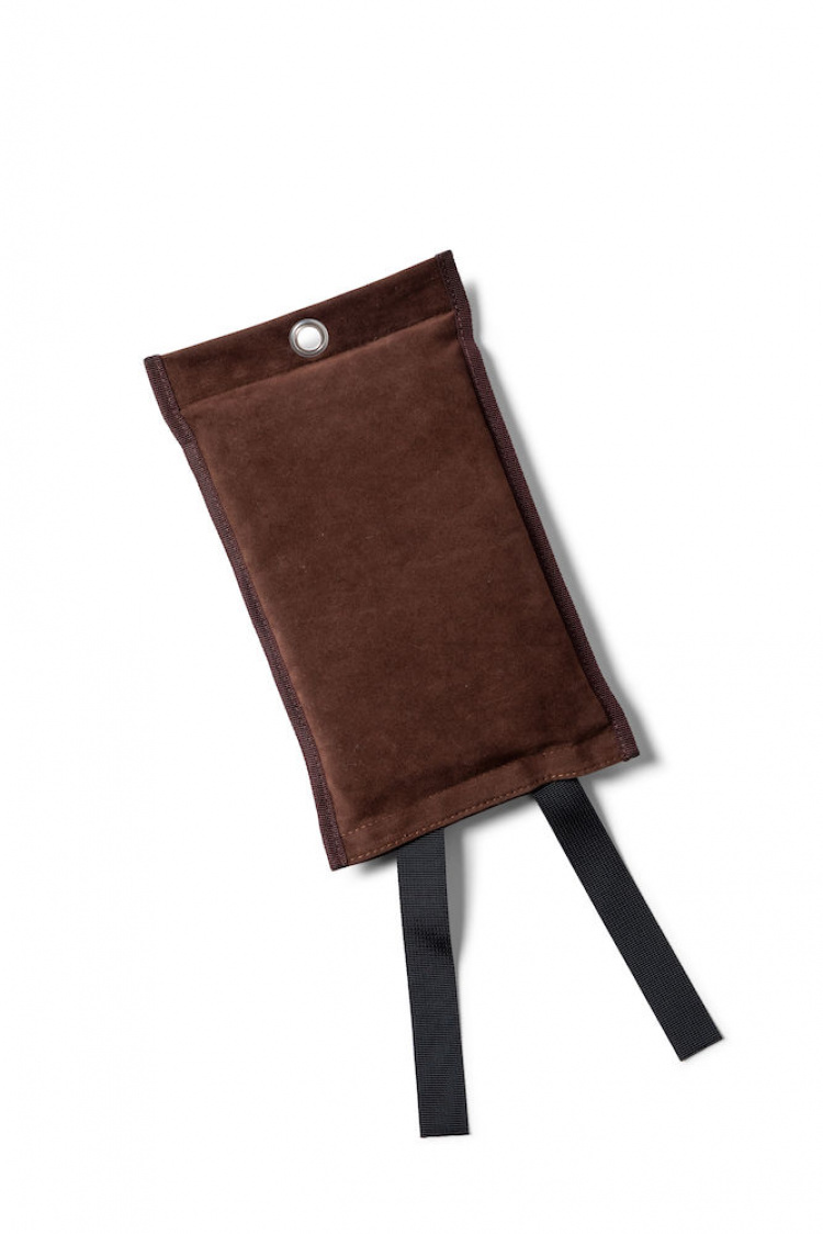 Kosta Linnewäfveri Brannteppe semsket skinn, brun