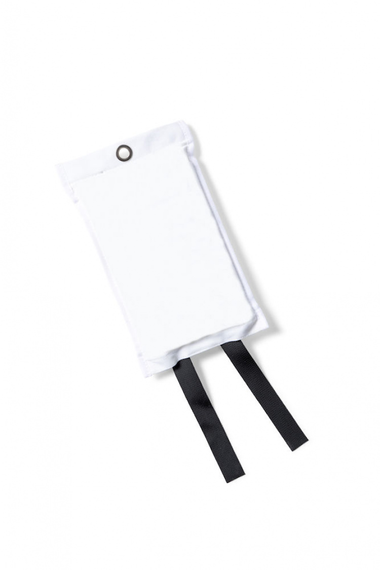 Kosta Linnewäfveri Brannteppe semsket skinn, hvit Kosta Linnewäfveri Brannteppe semsket skinn, hvit