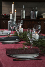 Kosta Linnewäfveri Eliza 6-pakning servietter, Vinrød Kosta Linnewäfveri Eliza 6-pakning servietter, Vinrød