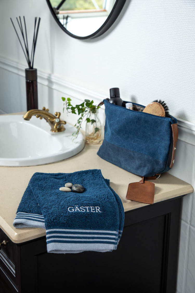 Lord Nelson Victory Håndkle Guests 2-pk, Mørkegrå