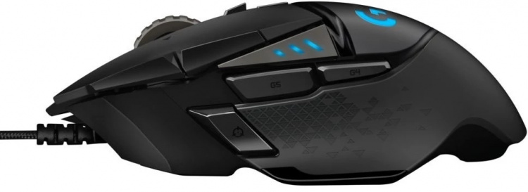 Logitech G502 HERO spillmus med høy ytelse Logitech G502 HERO spillmus med høy ytelse
