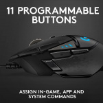 Logitech G502 HERO spillmus med høy ytelse