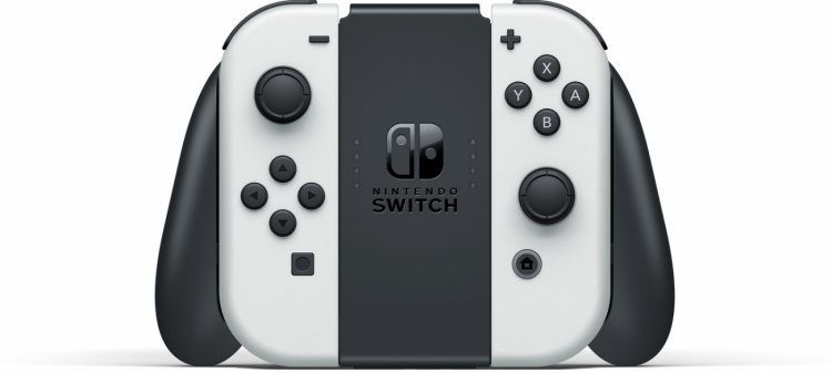 Nintendo Switch OLED, hvit