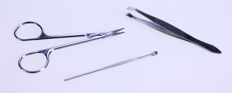 Wellys manikyrsett 18 deler, lilla