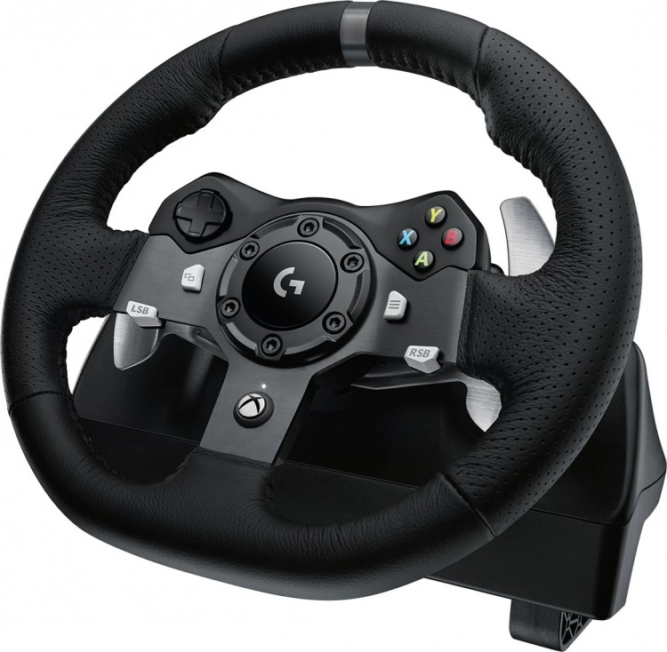 Logitech G920 Driving Force Racing Wheel (PC/Xbox One)