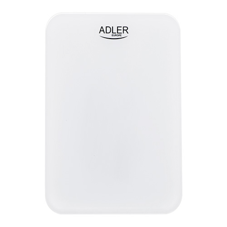 Adler AD 3167 Vanntett kjøkkenvekt, hvit