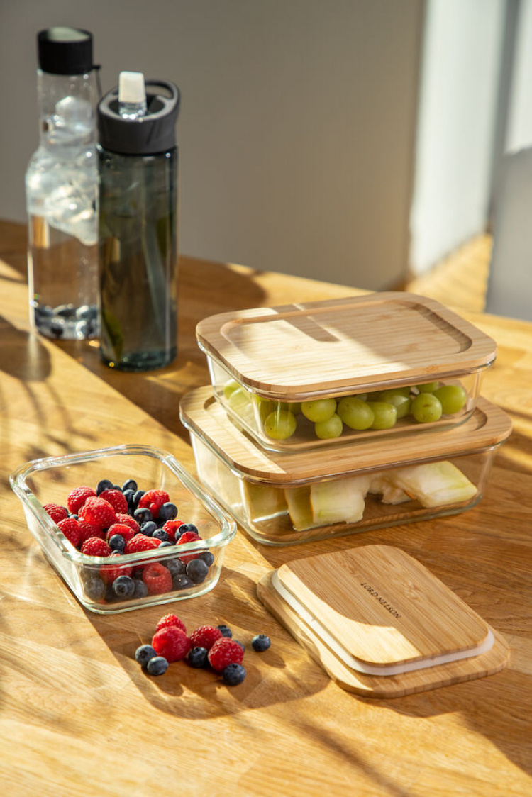 Lord Nelson Matboks av glass 3-pakning