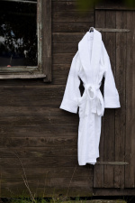 Lord Nelson Frotté badekåpe S/M, Grå