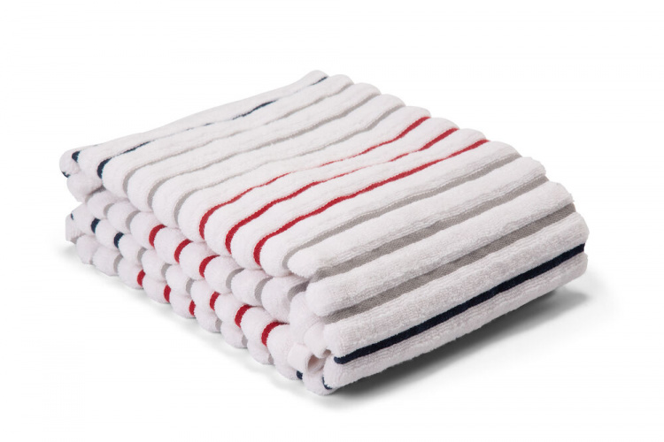 Lord Nelson Victory Seaside håndkle, 70x130cm, Hvit