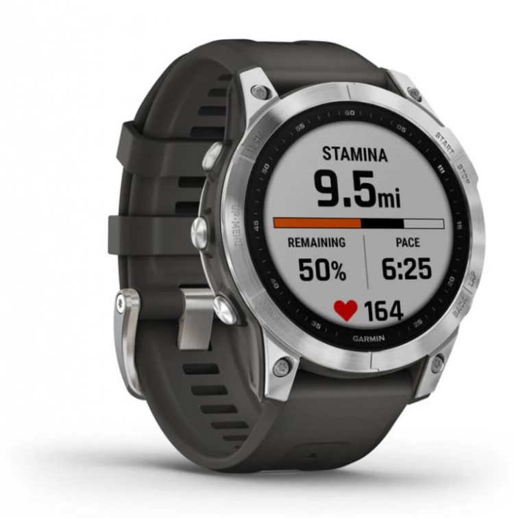 Garmin Fenix 7 47 mm GPS, grafitt