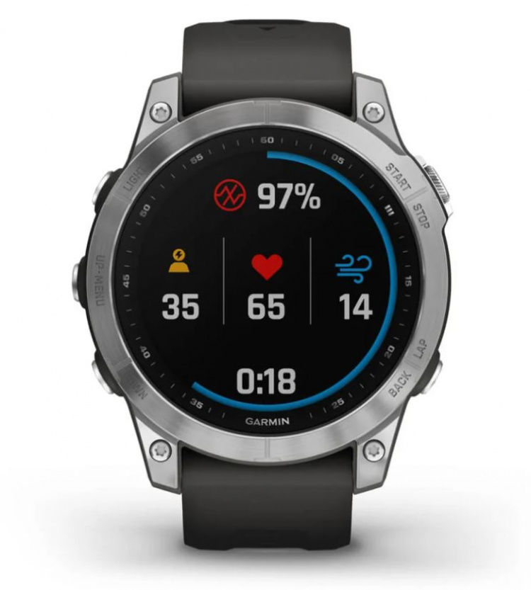 Garmin Fenix 7 47 mm GPS, grafitt
