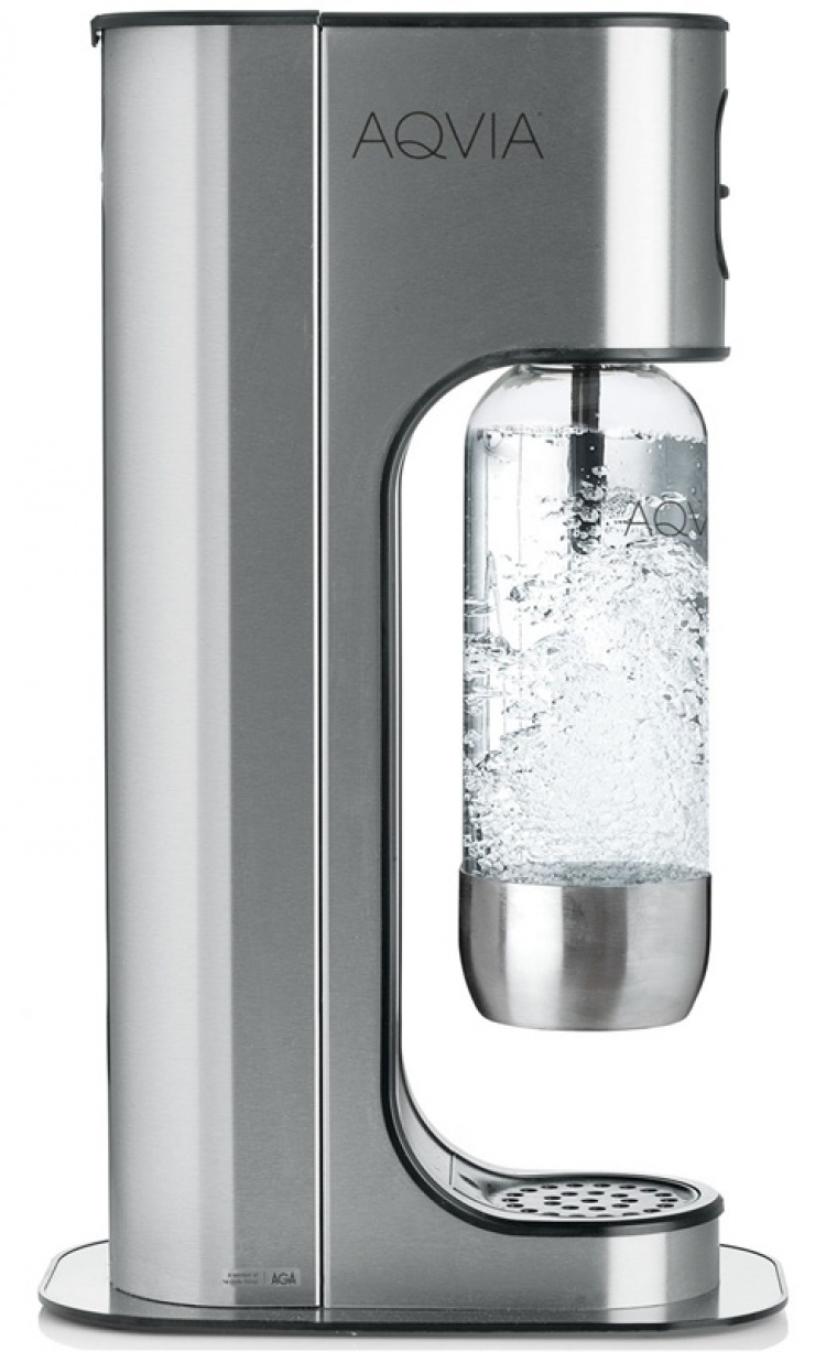 AGA Aqvia Exclusive Steel Black inkl. 2 flasker