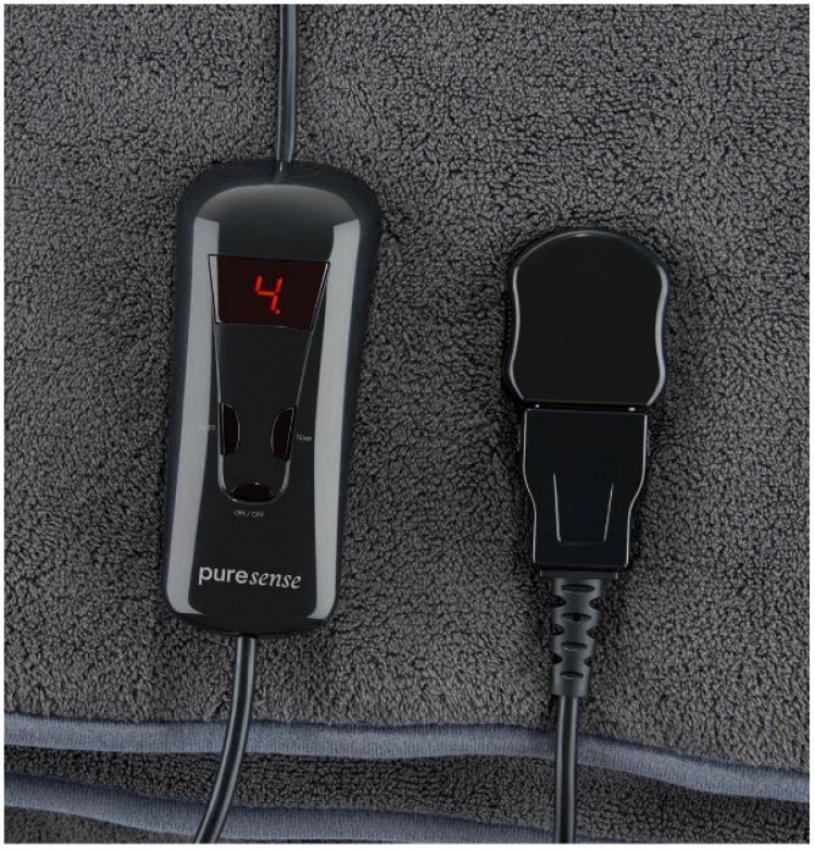 PureSense PSHB400 Varmeteppe med 10 oppvarmingsmoduser