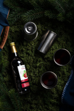 Orrefors Hunting 4-pakning Stålkopper 35 cl