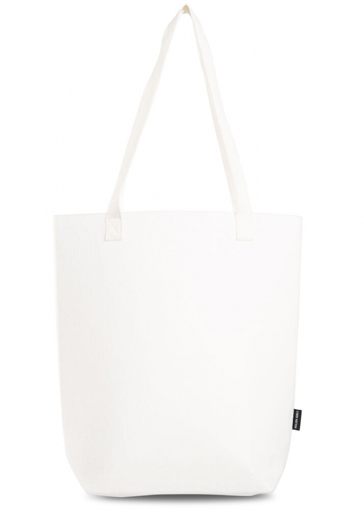 Lord Nelson Veske med lange håndtak i filt, 12 l, hvit