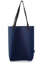 Lord Nelson Veske med langt håndtak i filt, 12 l, marineblå