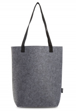 Lord Nelson Veske med langt håndtak i filt, 12 l, mørkegrå