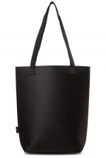 Lord Nelson Veske med lange håndtak i filt, 12 l, svart