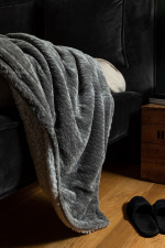 Kosta Linveveri Sherpa Pledd Smeviken, Grå