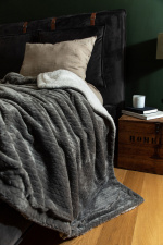 Kosta Linveveri Sherpa Pledd Smeviken, Grå