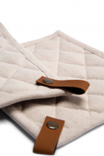 Kosta Linneväfveri Grytekluter 2-pakning, Sand